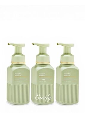 NEW Bath & Body Works 3X MOONLIT GODDESS LUXE Foam Hand Soap Collection Bundle